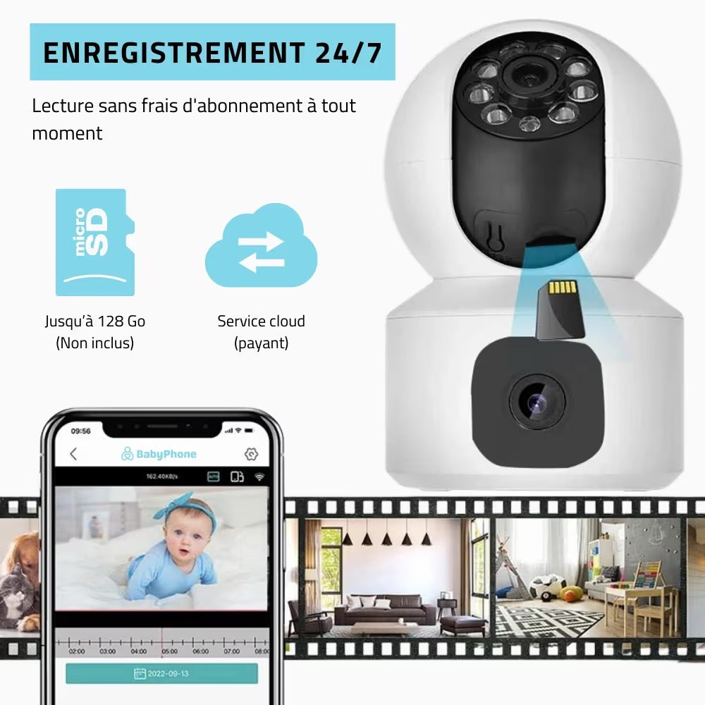 Caméra de surveillance bébé